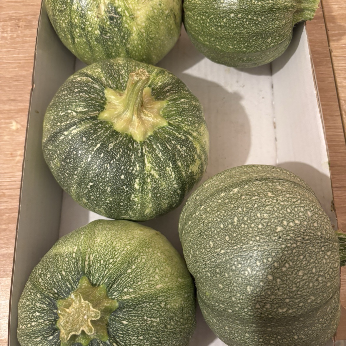 Courgettes rondes proposé à Chamblet